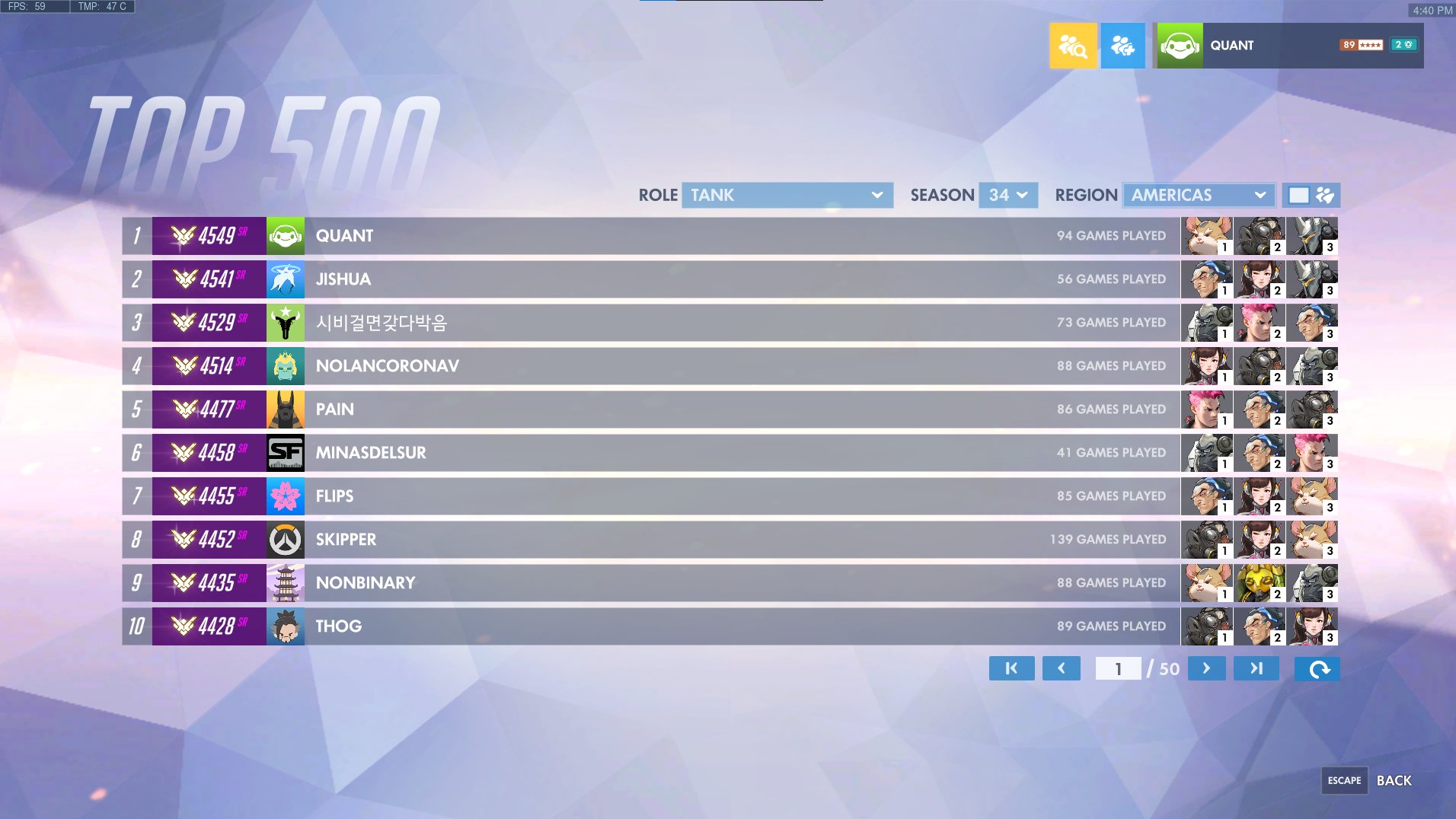 Overwatch #1 NA screenshot